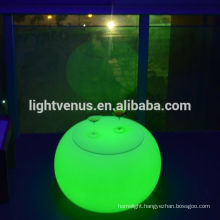 H41cm plastic led furniture acrylic